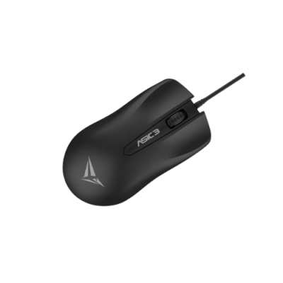 Alcatroz Asic 3 Wired USB Mouse | High Resolution 1600 CPI Optical Mouse