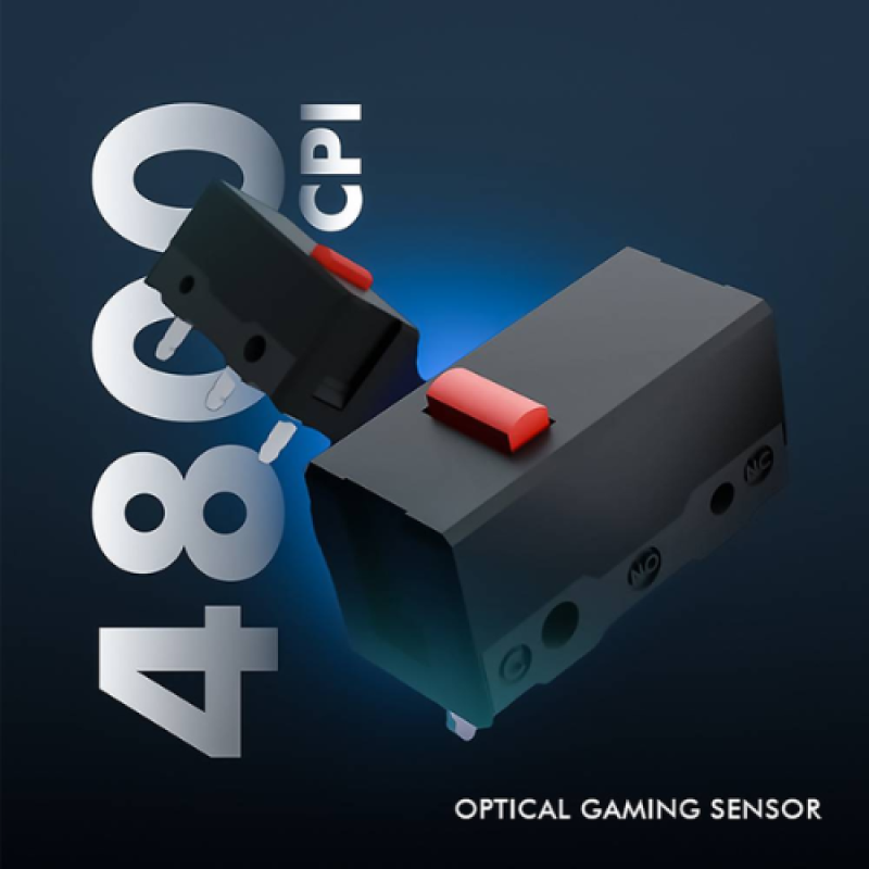 Alcatroz X-Craft Air Ultra Silent Wireless Gaming Mouse | 3200 CPI