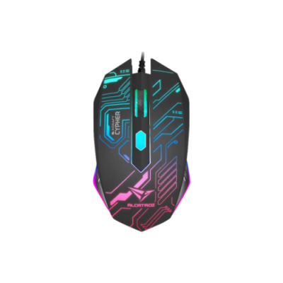 Alcatroz X-Craft Gaming Mouse | 2400 CPI Optical Gaming Mouse