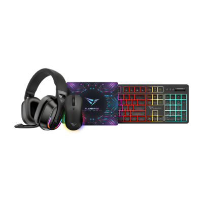 Alcatroz X-Craft Nexus Rechargeable Wireless 4-in-1 Gaming Starter Pack