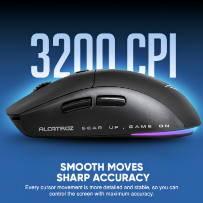 Alcatroz X-Craft Nexus Rechargeable Wireless 4-in-1 Gaming Starter Pack