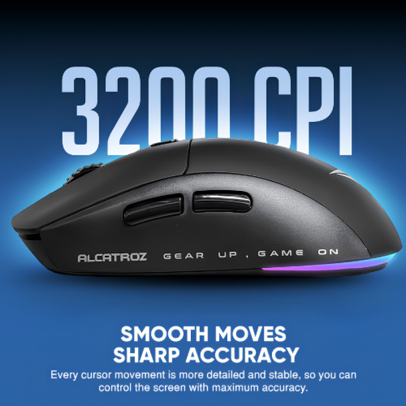 Alcatroz X-Craft Nexus Rechargeable Wireless 4-in-1 Gaming Starter Pack