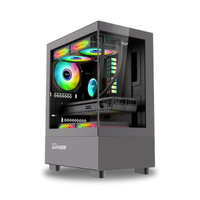 Armaggeddon Aquaron Duplex Micro-ATX Gaming PC Case