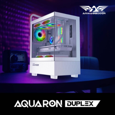 Armaggeddon Aquaron Duplex Micro-ATX Gaming PC Case