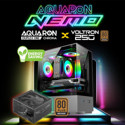 Armaggeddon Aquaron Nemo Micro-ATX Gaming PC Case