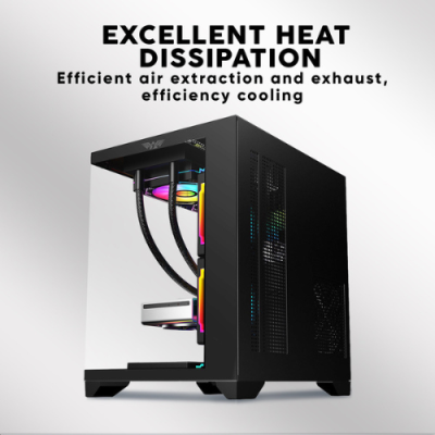 Armaggeddon Aquaron WiBO Micro-ATX Gaming PC Case