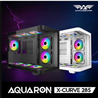 Armaggeddon Aquaron X-Curve Micro-ATX Gaming PC Case