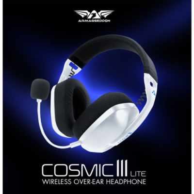 Armaggeddon Cosmic III Lite Wireless Gaming Headset | Tri-Mode 2.4G & BT 5.