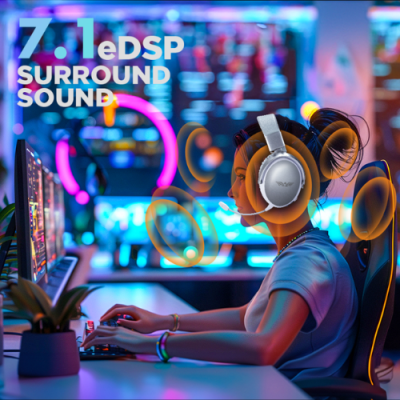 Armaggeddon Orion 7 Quad-Mode Wireless Gaming Headset | eDSP 7.1