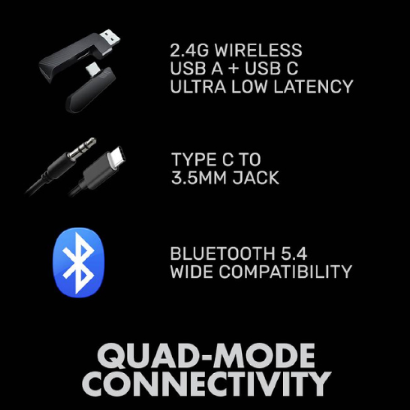 Armaggeddon Orion 7 Quad-Mode Wireless Gaming Headset | eDSP 7.1