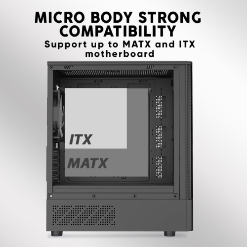 Armaggeddon Deepfreeze Duplex 2 Chroma Micro-ATX Gaming Case