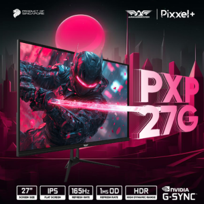 Armaggeddon Pixxel PXP-27G Gaming Monitor | 27" FHD 165Hz 1ms