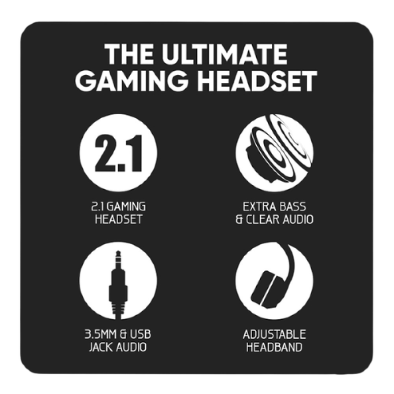 Armaggeddon Pulse 1 Chroma Wired Gaming Headset with Mic | Mobile & PC