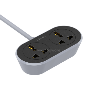 LDNIO SC2018 2-Outlet Universal Extension Power Socket