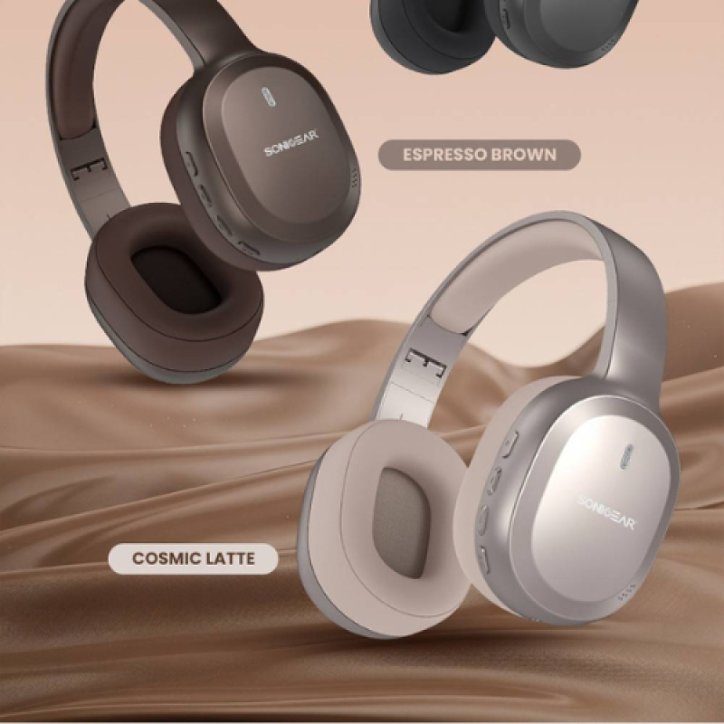 SonicGear AirPhone 8 Wireless Bluetooth Headphones with Mic