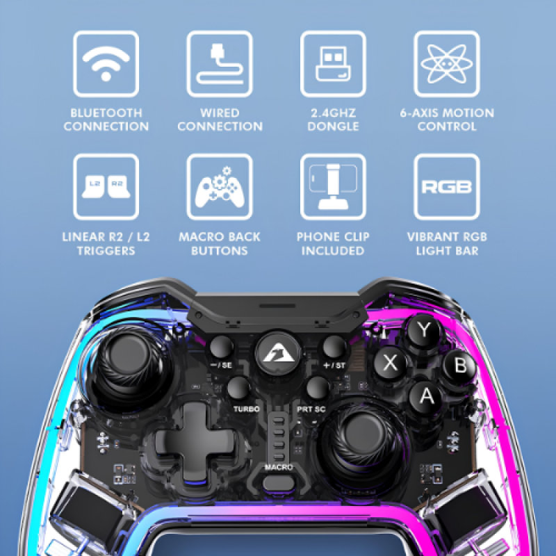 Armaggeddon Morph 7 RGB Nitro Wireless Gaming Controller