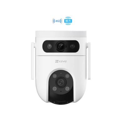 EZVIZ H9c Dual 4G 3K+3K Dual-Lens Pan & Tilt Camera - Wi-Fi & 4G