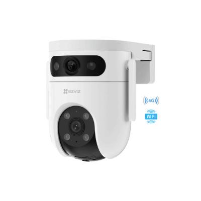 EZVIZ H9c Dual 4G 3K+3K Dual-Lens Pan & Tilt Camera - Wi-Fi & 4G