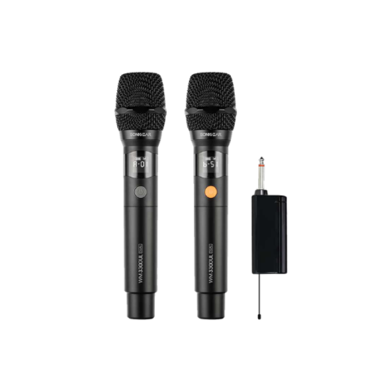 SonicGear WM 3300UL Dual UHF Wireless Microphone System